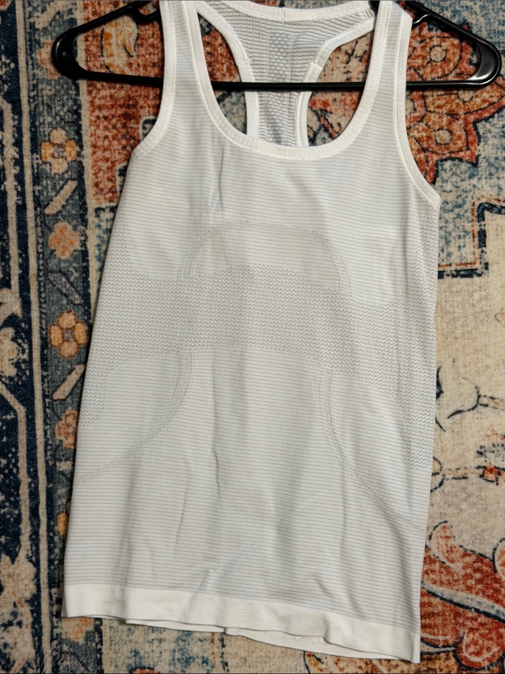 lululemon athletica White Racerback Tank